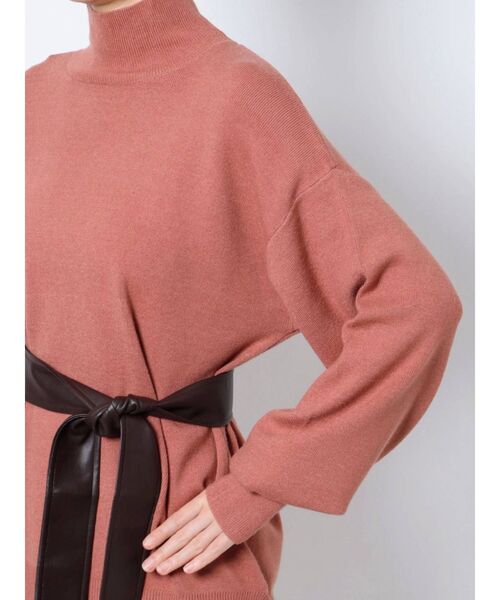 LAGUNAMOON(ラグナムーン)の「【WEB限定】ウエストマークニットプルオーバー(ニット/セーター・レディース・グリーン/ベージュ/ピンク/ブラウン・FREE)」の16枚目の写真