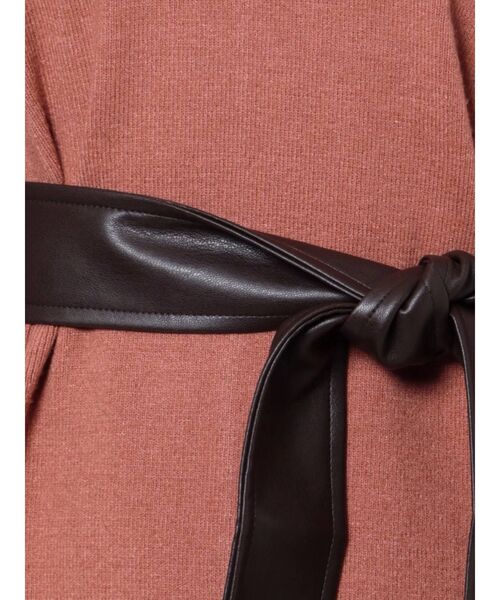 LAGUNAMOON(ラグナムーン)の「【WEB限定】ウエストマークニットプルオーバー(ニット/セーター・レディース・グリーン/ベージュ/ピンク/ブラウン・FREE)」の9枚目の写真