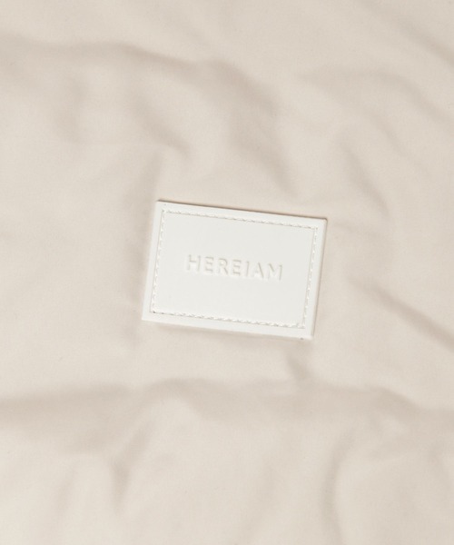 HEREIAM（ヘレイアム）の「【HEREIAM】パディングトートBAG（トートバッグ・レディース・ナチュラル/ブラック・FREE）」の17枚目の写真