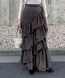 yae（ヤエ）の「ランダムティアードスカート（スカート）」 - WEAR 