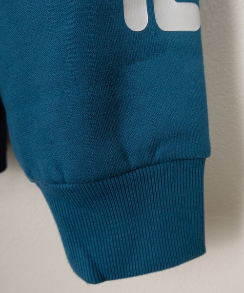 FILA（フィラ）の「【FILA/フィラ】ワンポイント刺繍切替ハーフジップスウェット/裏起毛（スウェット・レディース・ブルー/グレー/ブラック/イエロー・M/L/XL）」の7枚目の写真