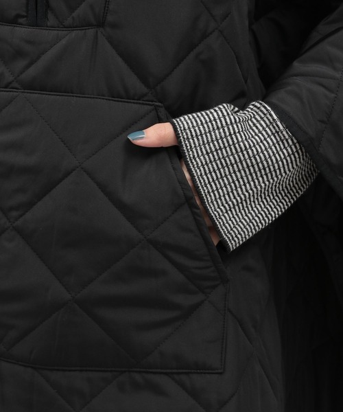 LAKOLE（ラコレ）の「キルティングポンチョコート / 171500（その他アウター・レディース・ブラック・MEDIUM/SMALL）」の20枚目の写真