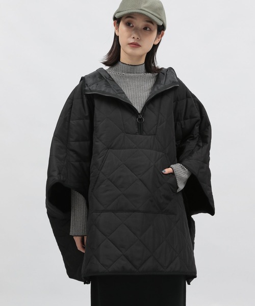 maisondedolce キルティングポンチョコート maisondedolce キルティングポンチョコート