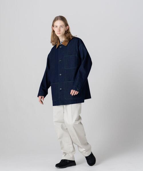 CITEN(シテン)の「<CITEN>2タック ワイド チノパンツ(チノパンツ・メンズ・ライトグレー/ベージュ/ロイヤルブルー/ブラック・L/XL)」の6枚目の写真