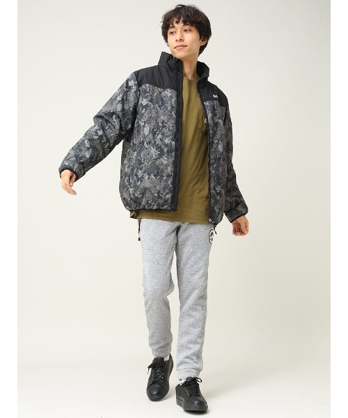 OUTDOOR PRODUCTS(アウトドアプロダクツ)の「フルジップ 中綿 ジャケット(ダウンジャケット/コート・メンズ・ホワイト/カーキ・M/L/LL)」の3枚目の写真