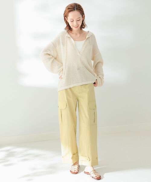 ベージュ カーゴパンツ ナイロン素材 ナイロンカーゴ パンツ | ファッション通販サイト NUGU