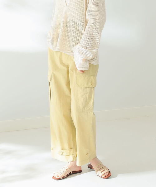 B:MING by BEAMS（ビーミングバイビームス）の「B:MING by BEAMS / 綿 ナイロン カーゴパンツ（カーゴパンツ・レディース・ベージュ系その他/オリーブ・SMALL/MEDIUM）」の5枚目の写真