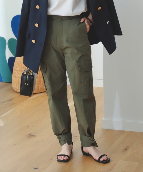 B:MING by BEAMS（ビーミングバイビームス）の「B:MING by BEAMS / 綿 ナイロン カーゴパンツ（カーゴパンツ・レディース・ベージュ系その他/オリーブ・SMALL/MEDIUM）」の17枚目の写真