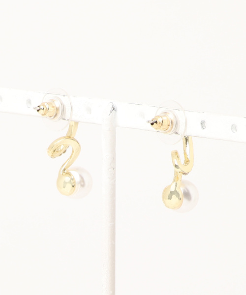 Burner(バーナー)の「【OKUOKU 0909】パール デザイン ピアス oku-pierce-663189985806-34(ピアス(両耳用)・レディース・A・FREE)」の2枚目の写真