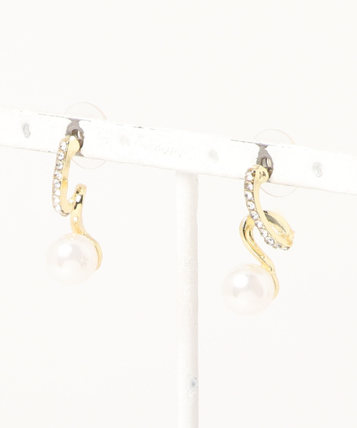 Burner(バーナー)の「【OKUOKU 0909】パール デザイン ピアス oku-pierce-663189985806-34(ピアス(両耳用)・レディース・A・FREE)」の3枚目の写真