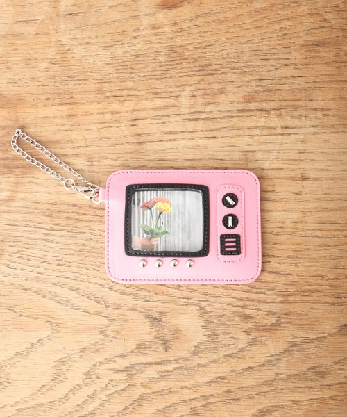 BIRTHDAY BAR（バースデイバー）の「レトロTV パスケース（パスケース・レディース・シルバー/ブラック/ピンク・フリー）」の11枚目の写真