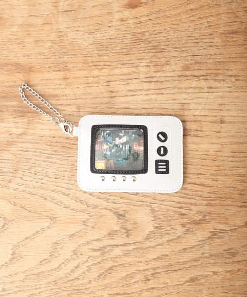 BIRTHDAY BAR（バースデイバー）の「レトロTV パスケース（パスケース・レディース・シルバー/ブラック/ピンク・フリー）」の7枚目の写真