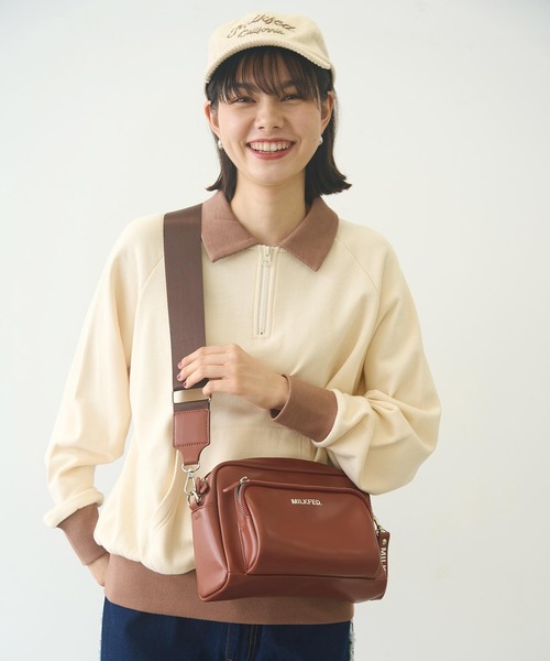 セール】LOGO BASIC SHOULDER BAG（ショルダーバッグ）｜MILKFED