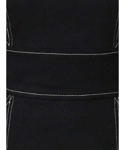 MURUA（ムルーア）の「ギャザースリーブステッチワンピース（ワンピース・レディース・ブラック/カーキ/インディゴブルー・1/2）」の19枚目の写真