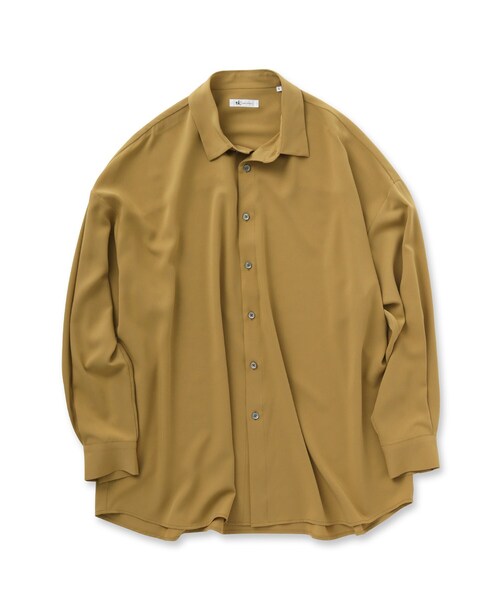 tk.TAKEO KIKUCHI（ティーケータケオキクチ）の「◆なめらかビッグシャツ（シャツ/ブラウス・メンズ・マスタード/ブルー/ホワイト/ブラック・01/02/03）」の11枚目の写真
