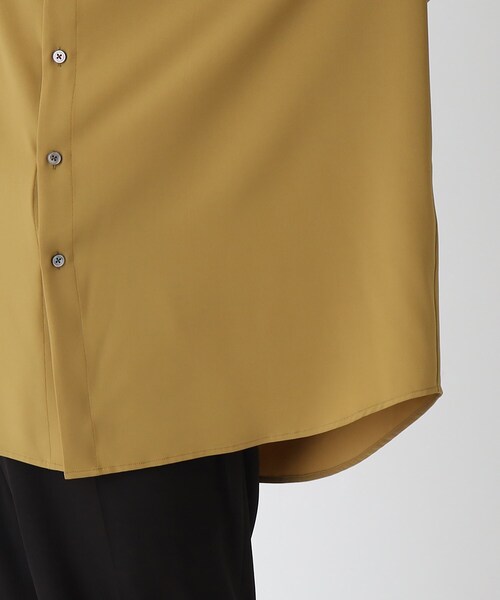 tk.TAKEO KIKUCHI（ティーケータケオキクチ）の「◆なめらかビッグシャツ（シャツ/ブラウス・メンズ・マスタード/ブルー/ホワイト/ブラック・01/02/03）」の18枚目の写真