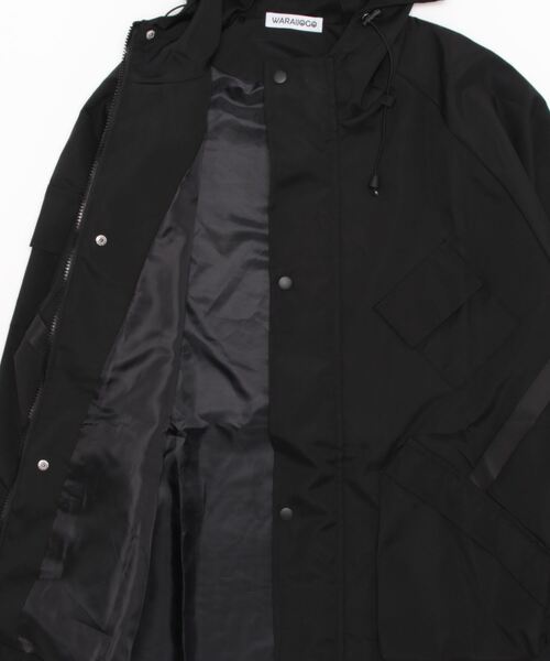 テーピング変形ポケットマウンテンパーカー(NEZ)（マウンテンパーカー