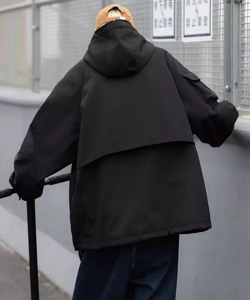 PEUTEREY ダークネイビー　マウンテンパーカー 48　ポケッタブル NAVY（ファッション） マウンテンパーカー ウインドブレーカー