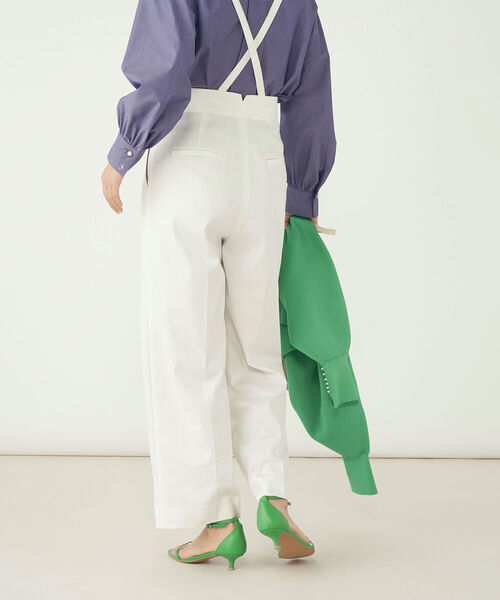 NOLLEY’S（ノーリーズ）の「ウォッシャブル2WAYデニムパンツ（その他パンツ・レディース・インディゴブルー/ホワイト・38/36）」の14枚目の写真