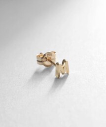 【WEB限定】K10イニシャルM スタッドピアス(片耳用)