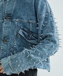 【SHAREEF】COLOR DENIM BLOUSON Size:2 日本製 SHAREEF】COLOR DENIM BLOUSON Size:2 日本製