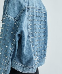 【SHAREEF】COLOR DENIM BLOUSON Size:2 日本製 71651007b_b_01_215.jpg