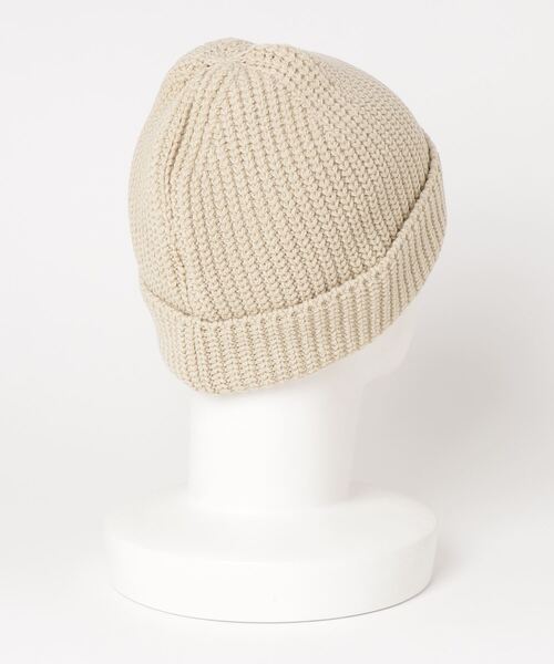 Mighty Shine(マイティシャイン)の「MIGHTY SHINE(マイティシャイン) RIB KNIT WATCH CAP/1224004(ニットキャップ/ビーニー・メンズ・ブラック/グレー/ベージュ/グリーン・F)」の13枚目の写真