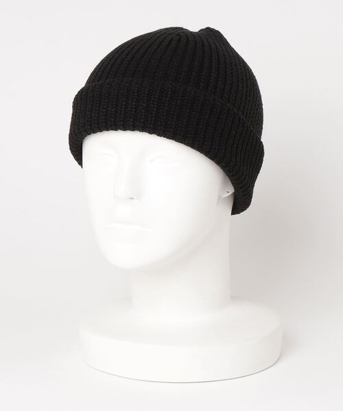 Mighty Shine(マイティシャイン)の「MIGHTY SHINE(マイティシャイン) RIB KNIT WATCH CAP/1224004(ニットキャップ/ビーニー・メンズ・ブラック/グレー/ベージュ/グリーン・F)」の9枚目の写真