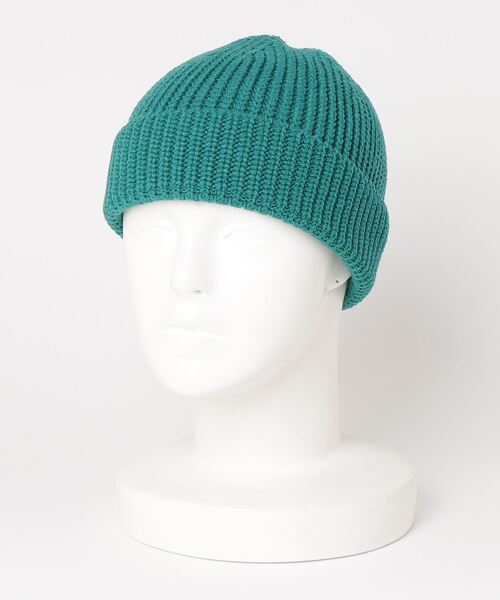 Mighty Shine(マイティシャイン)の「MIGHTY SHINE(マイティシャイン) RIB KNIT WATCH CAP/1224004(ニットキャップ/ビーニー・メンズ・ブラック/グレー/ベージュ/グリーン・F)」の10枚目の写真