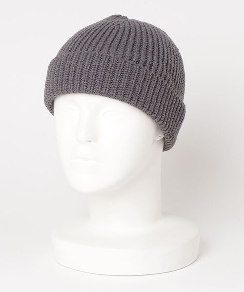 Mighty Shine(マイティシャイン)の「MIGHTY SHINE(マイティシャイン) RIB KNIT WATCH CAP/1224004(ニットキャップ/ビーニー・メンズ・ブラック/グレー/ベージュ/グリーン・F)」の11枚目の写真