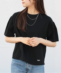 ORCIVAL/オーシバル 40/2 ギャザーショートスリーブクルーネックプルオーバー GATHER SHORTSLEEVE CREWNECK PULLOVER OR-C0231 GJR