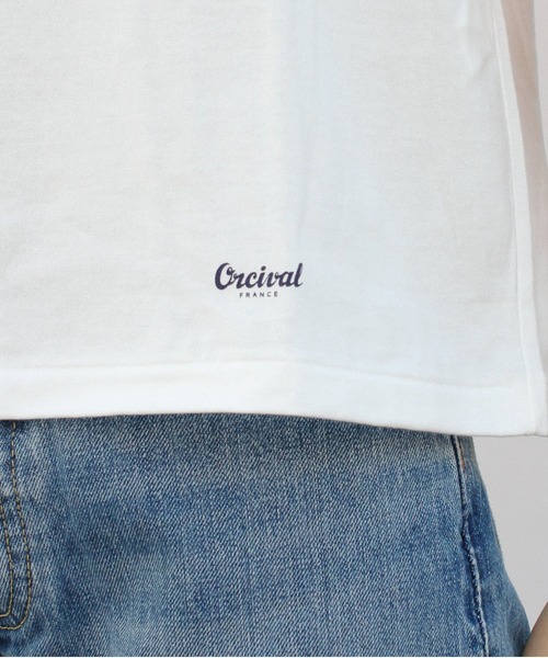 ORCIVAL(オーシバル)の「ORCIVAL/オーシバル 40/2 ギャザーショートスリーブクルーネックプルオーバー GATHER SHORTSLEEVE CREWNECK PULLOVER OR-C0231 GJR(Tシャツ/カットソー・レディース・イエロー/ホワイト/ブラック・1)」の10枚目の写真