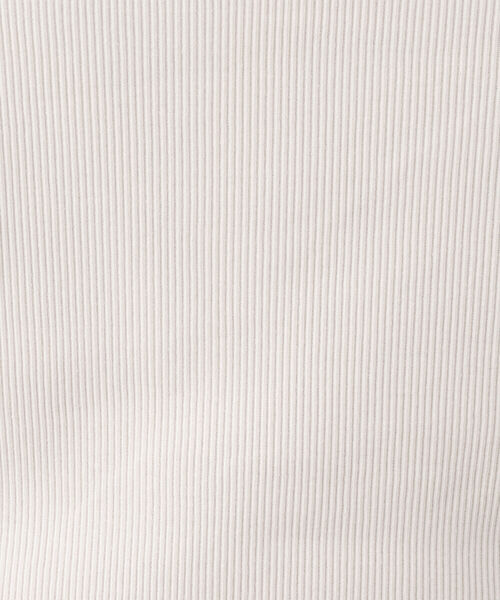 NOLLEY’S(ノーリーズ)の「リブハイネックプルオーバーカットソー(Tシャツ/カットソー・レディース・ブラック/オフホワイト/ライトグレー/ベージュ・38)」の19枚目の写真