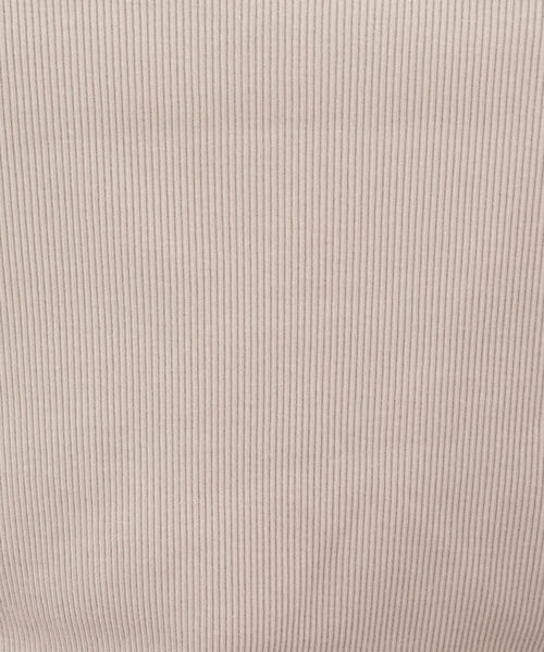 NOLLEY’S(ノーリーズ)の「リブハイネックプルオーバーカットソー(Tシャツ/カットソー・レディース・ブラック/オフホワイト/ライトグレー/ベージュ・38)」の9枚目の写真