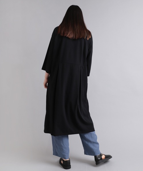 RNA-N(アールエヌエーエヌ)の「M2029 タックフレアワンピース(ワンピース・レディース・ブラック/アッシュグレー/グリーン・MEDIUM)」の4枚目の写真