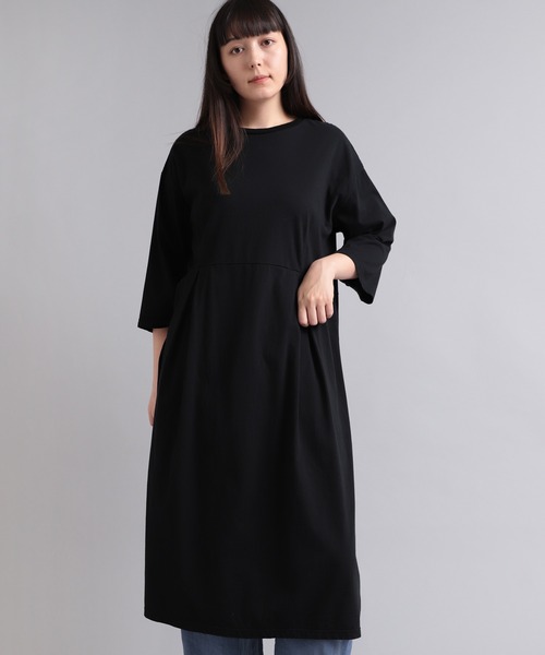 RNA-N(アールエヌエーエヌ)の「M2029 タックフレアワンピース(ワンピース・レディース・ブラック/アッシュグレー/グリーン・MEDIUM)」の12枚目の写真