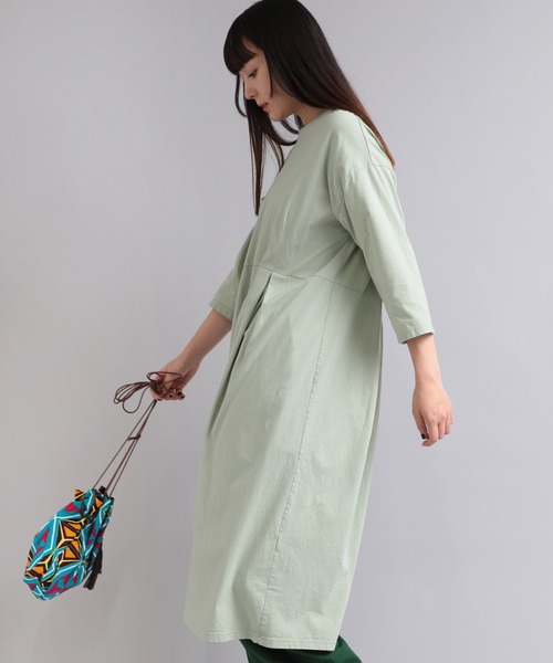 RNA-N(アールエヌエーエヌ)の「M2029 タックフレアワンピース(ワンピース・レディース・ブラック/アッシュグレー/グリーン・MEDIUM)」の13枚目の写真