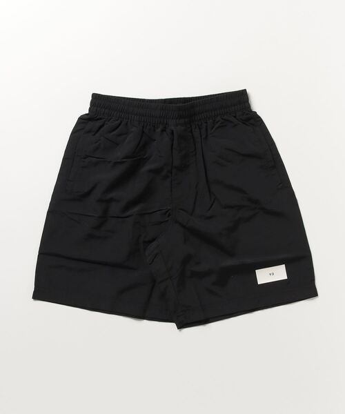 Y3 ワイスリー グラフィックプリント スイムショートパンツ