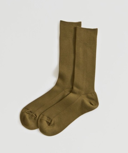 THE SHINZONE(ザ シンゾーン)の「THE SHINZONE MILITARY SOCKS 23SMSIT01(ソックス/靴下・レディース・グレー/カーキ/オレンジ/ホワイト・FREE)」の3枚目の写真