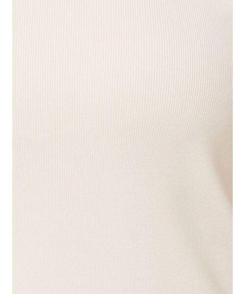 LAGUNAMOON（ラグナムーン）の「ミニマルハーフスリーブニットプルオーバー（ニット/セーター・レディース・ブラック/アイボリー/ラベンダー/ホワイト・FREE）」の8枚目の写真