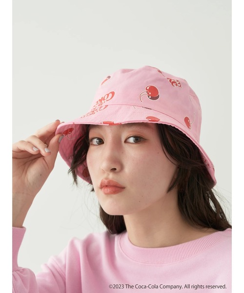 Coca Cola（コカコーラ）の「別注 Cherry Coke「R」バケットハット（ハット・レディース・ピンク・FREE）」の16枚目の写真