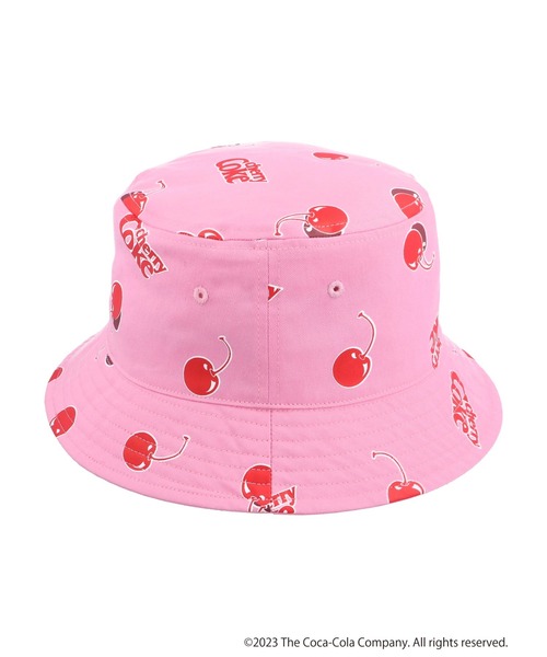 Coca Cola（コカコーラ）の「別注 Cherry Coke「R」バケットハット（ハット・レディース・ピンク・FREE）」の2枚目の写真