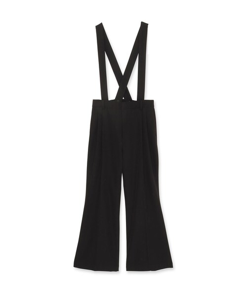 tk.TAKEO KIKUCHI（ティーケータケオキクチ）の「◆サスペンダー付きバギーフレアパンツ（その他パンツ・メンズ・アイボリー/ブラック・03/02）」の3枚目の写真
