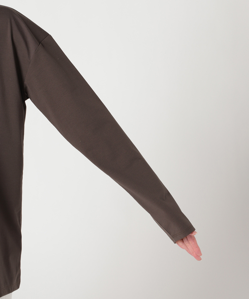 Noble（ノーブル）の「ボートネックプルオーバー（Tシャツ/カットソー・レディース・ホワイト/チャコールグレー・FREE）」の18枚目の写真