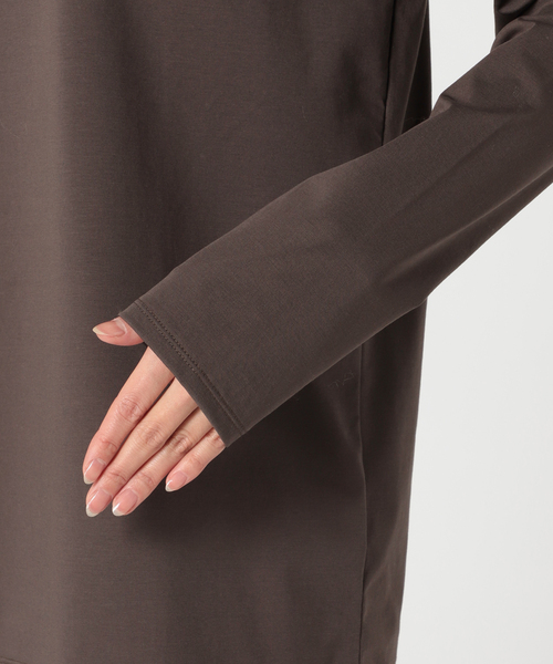 Noble（ノーブル）の「ボートネックプルオーバー（Tシャツ/カットソー・レディース・ホワイト/チャコールグレー・FREE）」の19枚目の写真