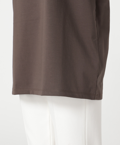 Noble（ノーブル）の「ボートネックプルオーバー（Tシャツ/カットソー・レディース・ホワイト/チャコールグレー・FREE）」の20枚目の写真