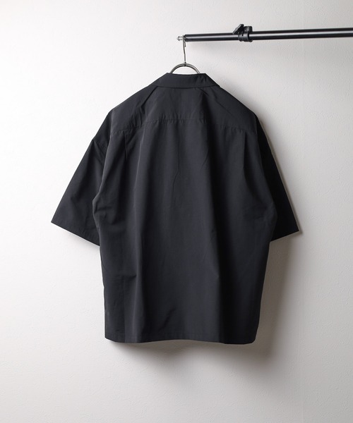 FRANKLIN & MARSHALL(フランクリンマーシャル)の「《FRANKLIN & MARSHALL》OPEN SHIRT(シャツ/ブラウス・レディース・ブラック/カーキ・MEDIUM/LARGE/X-LARGE)」の4枚目の写真