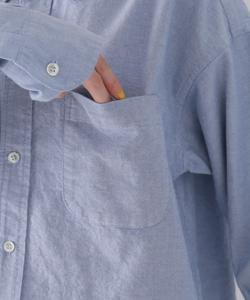 AMERICANA/アメリカーナ】OX ボタンダウンシャツ（シャツ/ブラウス