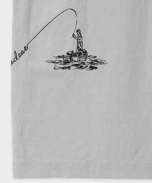 PS Paul Smith（ピーエスポールスミス）の「RED EAR スキッパー プルオーバー シャツ / 132652 RF108（シャツ/ブラウス・メンズ・グレー/チョコ・SMALL/MEDIUM/LARGE/X-LARGE）」の4枚目の写真