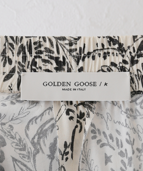 GOLDEN GOOSE（ゴールデングース）の「*【GOLDEN GOOSE / ゴールデングース】 PRINT JOGGING パンツ（その他パンツ・レディース・アイボリー・40）」の20枚目の写真